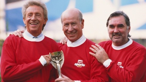 Denis Law, Bobby Charlton y George Best: tres de las máximas leyendas del Manchester United