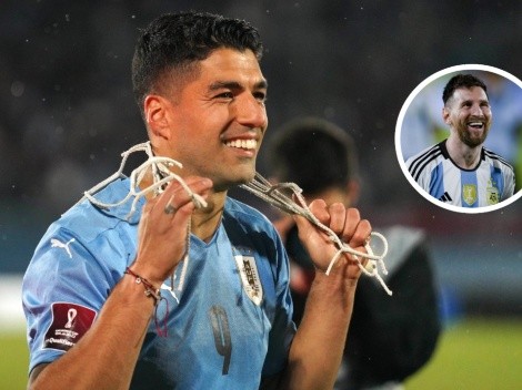 Como Messi, Luis Suárez recibió un lindo homenaje en Uruguay