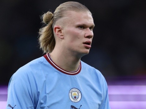 Man City star Erling Haaland facing possible fine for using phone at wheel