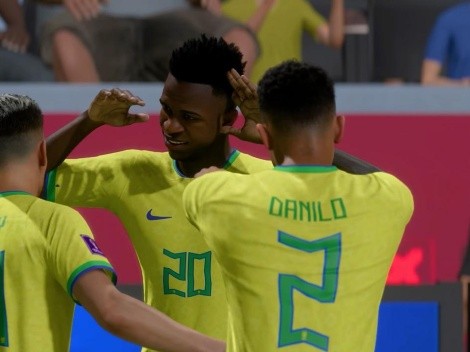 La nueva celebración de Vinicius Jr. llegó al FIFA 23 y es FUROR entre los fanáticos