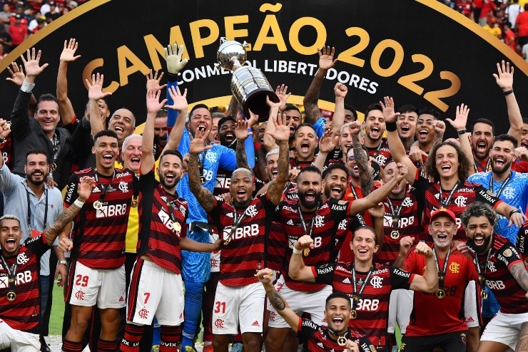 API/AGIF - Flamengo foi campeão da Libertadores em 2022