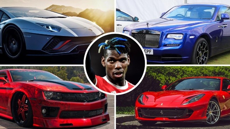 Ferrari, Lambo, Audi y todo lo que te puedas imaginar: así es la IMPACTANTE colección de coches de Pogba