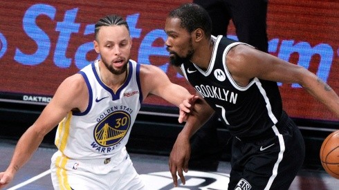 Stephen Curry y Kevin Durant.