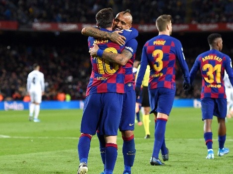 La emoción de Arturo Vidal tras una videollamada con Messi