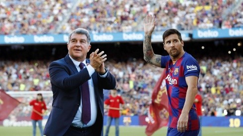 Joan Laporta prepara el Camp Nou para recibir a Lionel Messi.