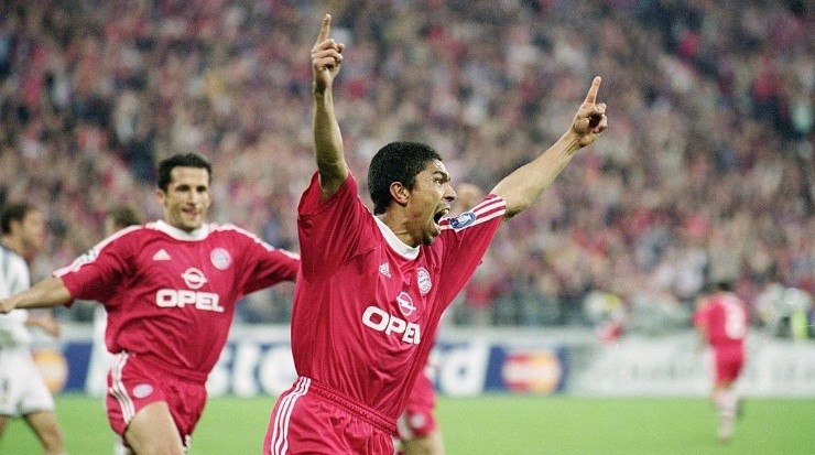 Giovane Élber festejando un gol en Bayern Munich. (Foto: Getty)