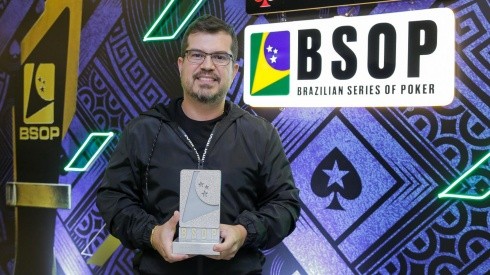 Marcus Borges levou grande premiação no BSOP SP (Foto: Divulgação/BSOP)