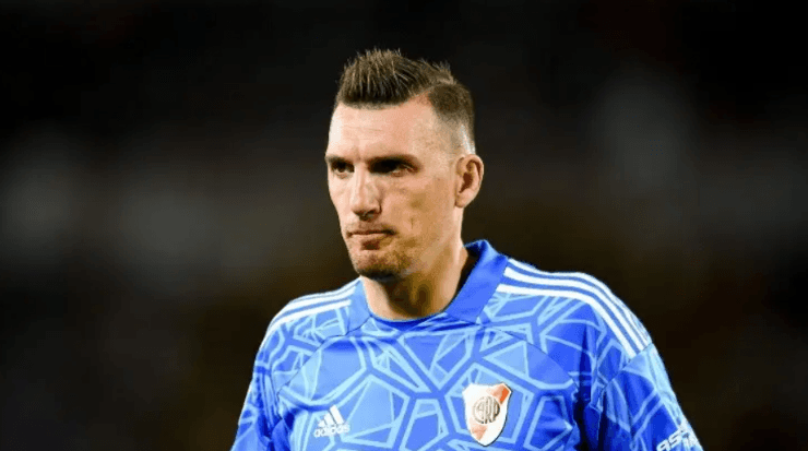 Armani, la muralla que tiene River. (Foto: Getty)