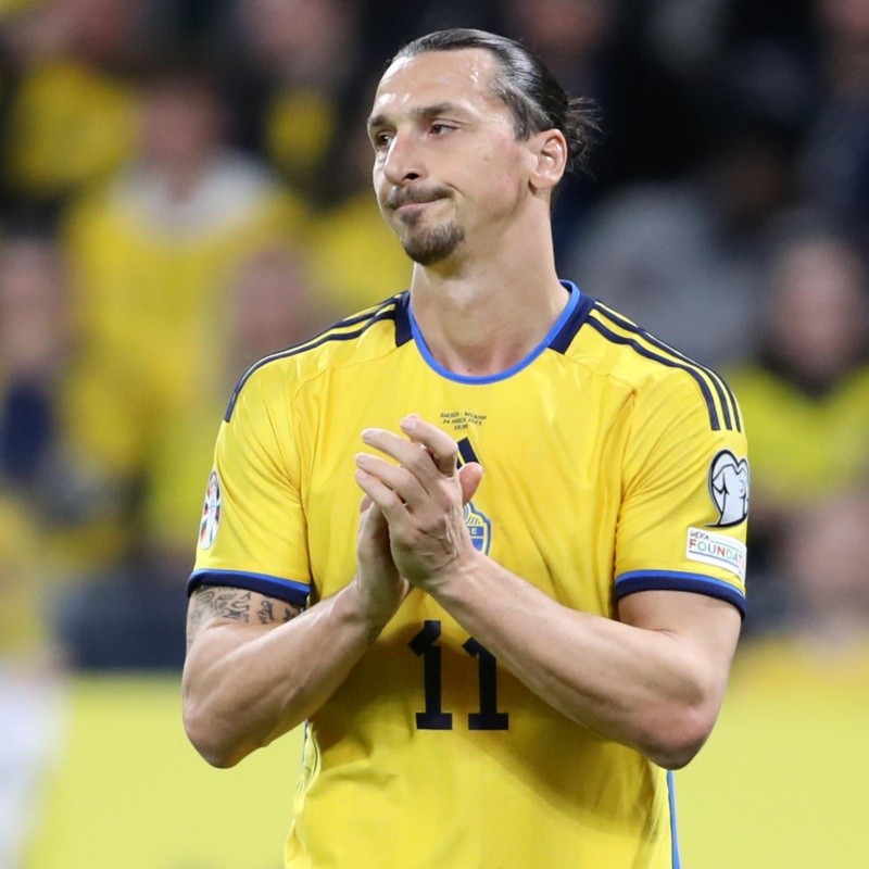 La edad le pasa cuenta de cobro a Zlatan Ibrahimovic: llegó lesionado de Suecia