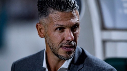Manager Demichelis of River Plate