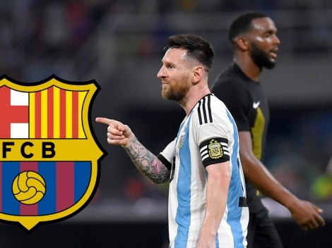 ¡Por fin! Primer contacto real de Barcelona para tener a Messi de regreso