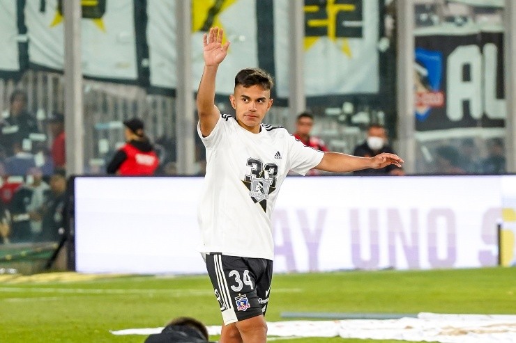 Vergara destaca a Pizarro en Colo Colo | Foto: Guillermo Salazar 