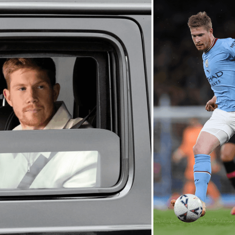 De no creer: La LUJOSA colección de autos de Kevin De Bruyne