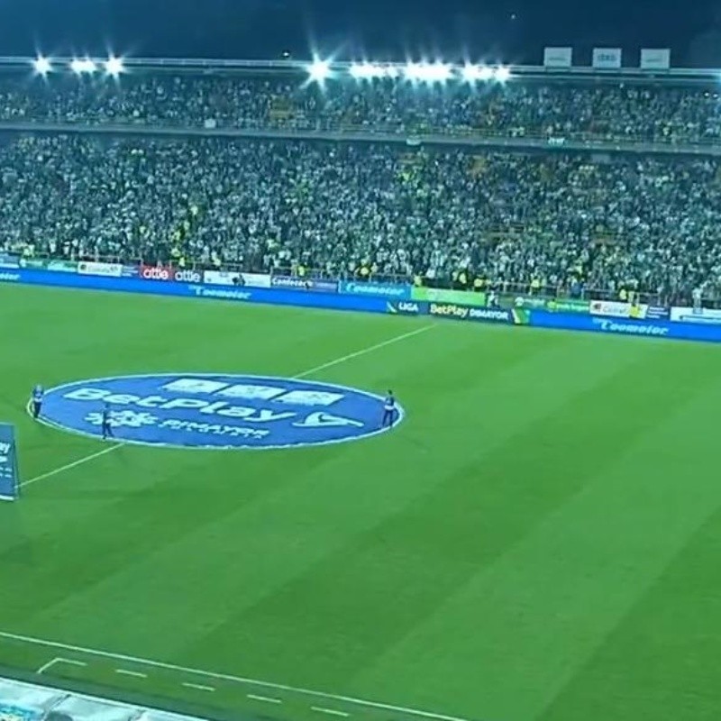 El Campín también se viste de verde y le da monumental bienvenida a Nacional