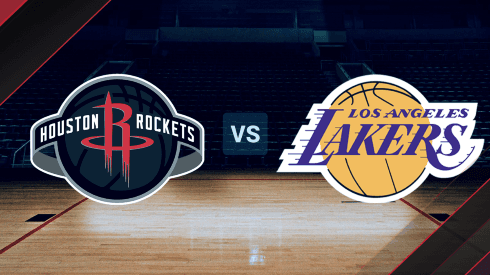 Houston Rockets y Los Angeles Lakers se medirán por la NBA.