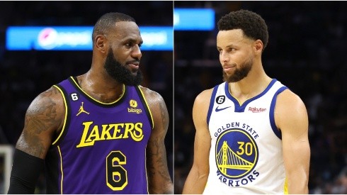 LeBron James y Stephen Curry