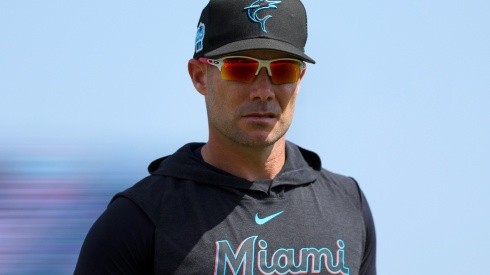 Manager Schumaker of the Marlins
