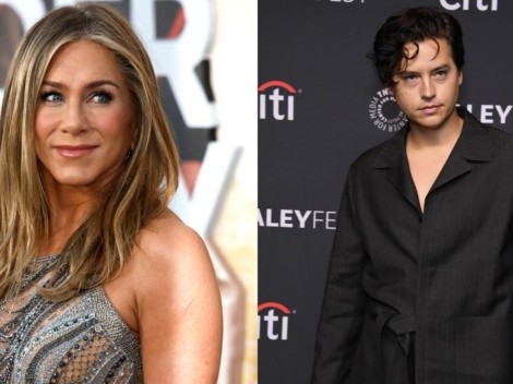 La reacción de Jennifer Aniston por la edad de Cole Sprouse, su ex compañero en Friends