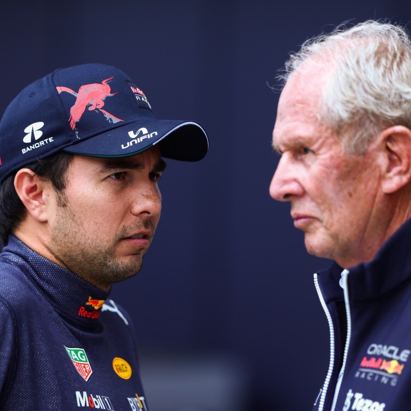 Helmut Marko le vuelve a tirar a Checo Pérez