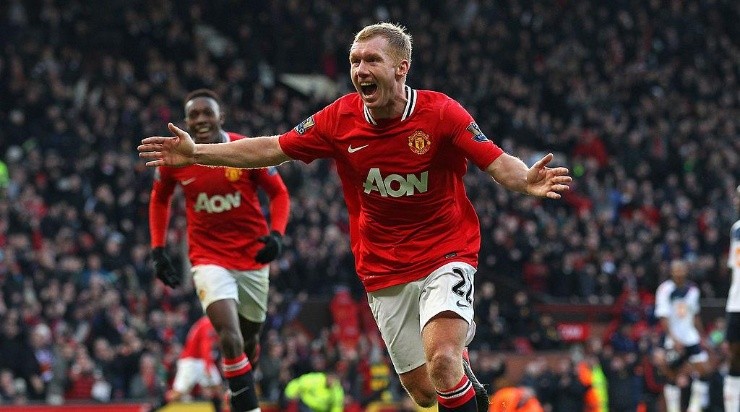 Paul Scholes, gloria de Manchester United. (Foto: Getty)