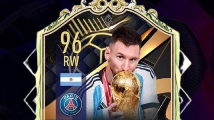 Filtran el nuevo evento Trophy Titans del FIFA 23 y así sería la carta de Messi