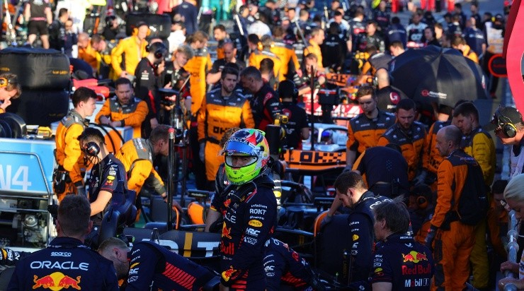 Una imagen repetida en Albert Park. (IMAGO)