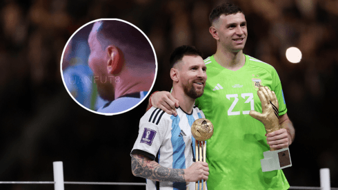VIDEO VIRAL | La burla de Messi a Dibu Martínez por un tiro libre