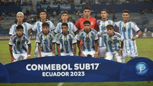 Argentina, con puntaje perfecto en el Sudamericano Sub-17.