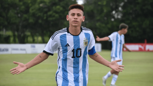 Claudio Echeverri, el gran talento de la Sub-17 Argentina.