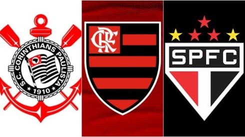 Foto: Corinthians, Flamengo e São Paulo - Os maiores clubes do Brasil