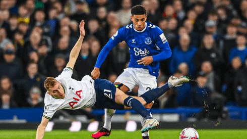 Harry Kane anotó el gol para el Tottenham.