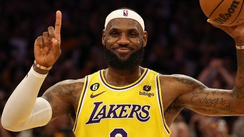LeBron James, estrella de LA Lakers