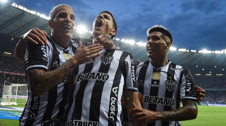 Arana, Nacho Fernández y Zaracho, Atlético Mineiro (Foto: Getty)