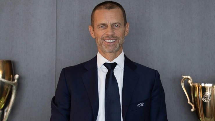 Aleksander Čeferin fue reelegido presidente de la UEFA.