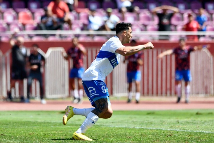 Zampedri es el goleador de la UC | Foto: Photosport 