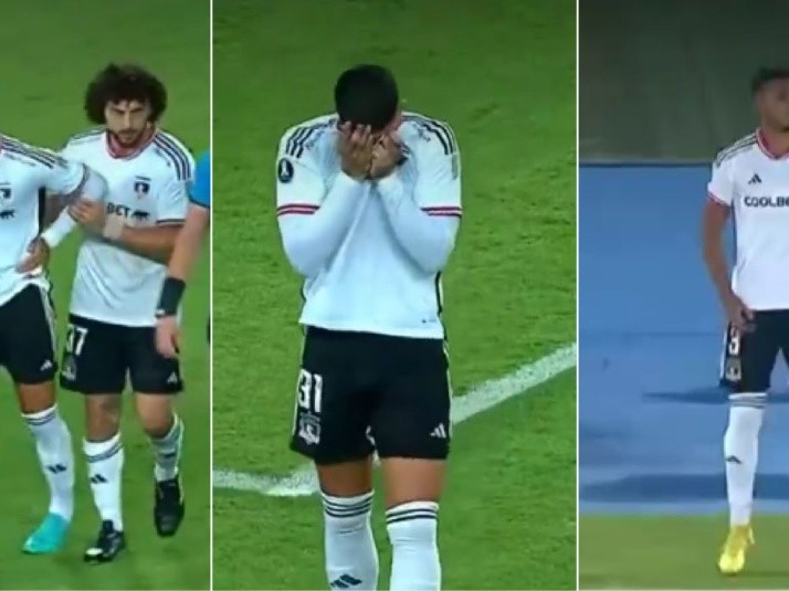 Video: De los Santos enciende las alarmas en Colo Colo con su lesión