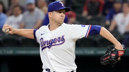Jacob deGrom, lanzador de Texas Rangers