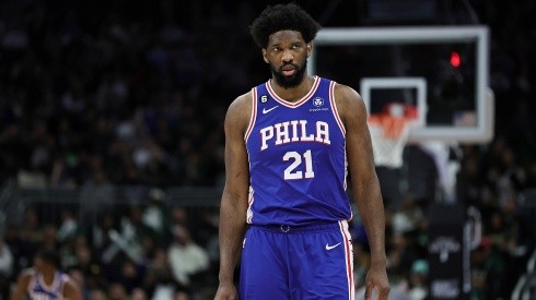 Joel Embiid, pivot de Philadelphia 76ers