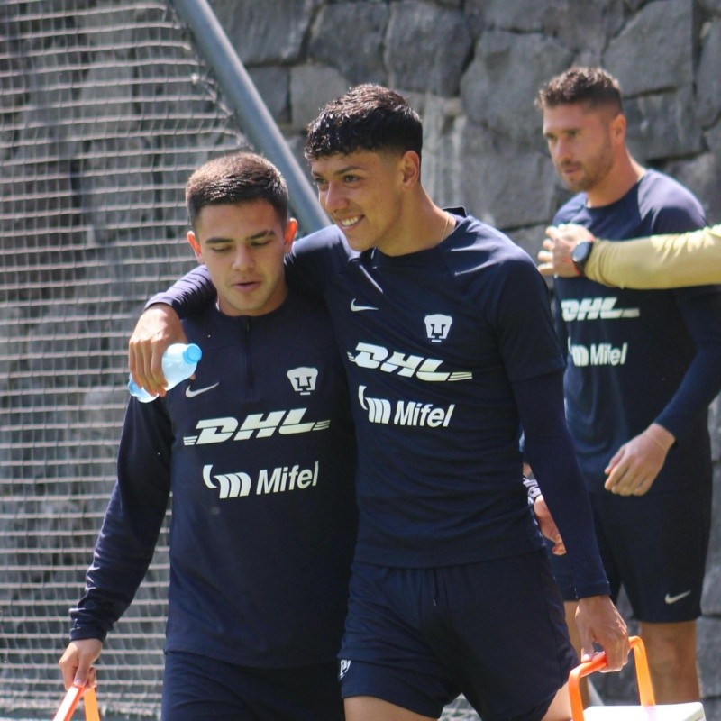 Los canteranos con los que entrena Antonio Mohamed con Pumas