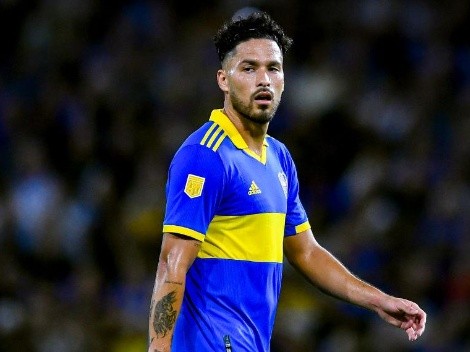 Brutal falta y expulsión de Bruno Valdez en el debut de Boca por Copa Libertadores