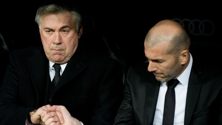 Ancelotti y Zidane