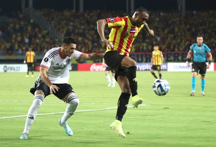 Colo Colo igualó ante los colombianos | Foto: Photosport 