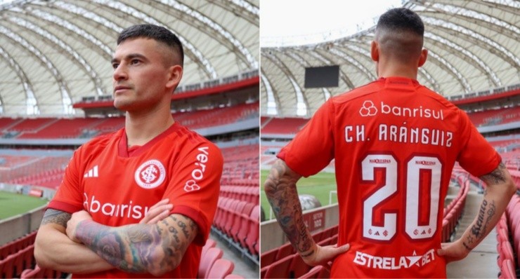 Aránguiz vuelve a vestir la casaquilla de Internacional | Foto: Instagram 