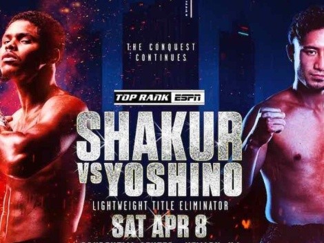 Shakur Stevenson vs. Shuichiro Yoshino EN VIVO - Eliminatoria peso ligero CMB de Boxeo 2023: cartelera completa y dónde verlo