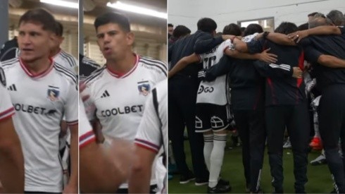 La emotiva arenga de Colo Colo en la previa al partido por Copa Libertadores