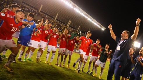 Hernán Caputto celebra eufórico la clasificación de Chile