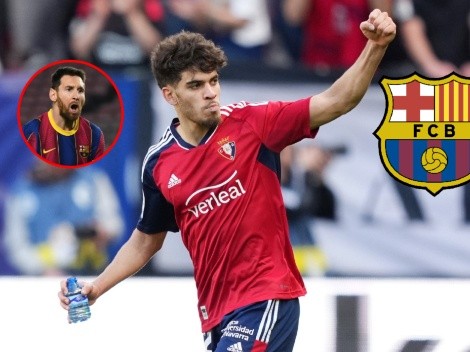 Ez Abde la rompió con Osasuna y en el Barça se ilusionan si juega con Messi