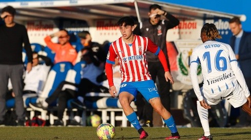 Jordan Carrillo (Gijon), FEBRUARY 4, 2023 - Football / Soccer : Spanish La Liga Smartbank match between CD Leganes 1-0 R