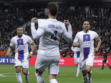 VIDEO | Tras confesar que quiere jugar en la Bombonera, Sergio Ramos hizo un gol y así lo festejó