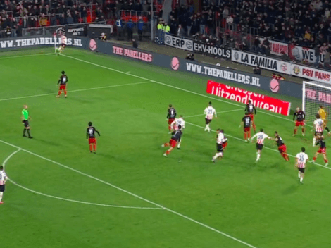 VIDEO | Guti cierra la goleada del PSV con un gran remate